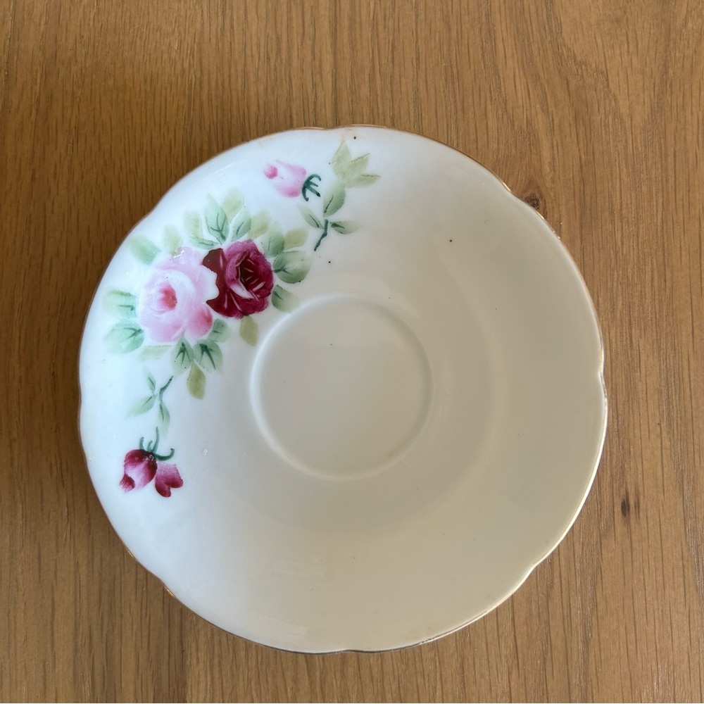Demitasse Cup and Saucer made by Lefton - Picture 4 of 5